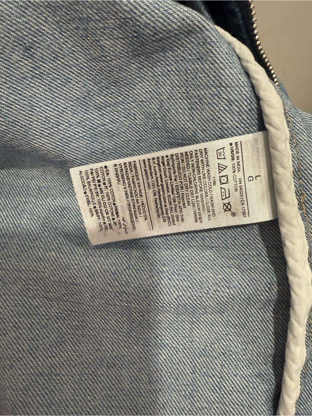 Banana Republic Denim Field Jacket- Barn Jacket - L - Picture 4 of 5